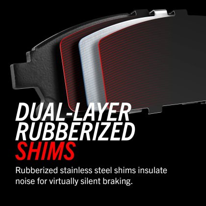 PowerStop 2015-2023 Charger/Challenger 6 Piston Front Z23 Evolution Sport Brake Pads w/Hardware