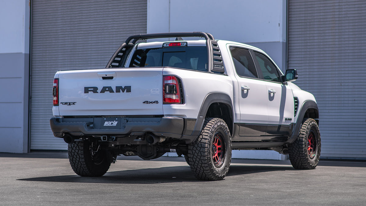 Borla Atak Exhaust 2021-2024 & 2027+ RAM TRX 6.2L V8 4WD 4DR CCSB 3in Connecting Pipes
