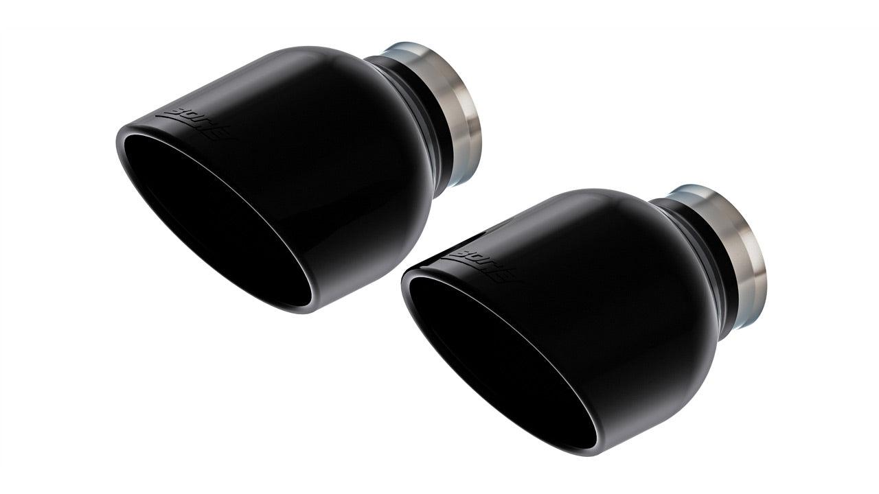 Borla Exhaust Tips Black 2015-2023 Dodge Charger & 300 SRT