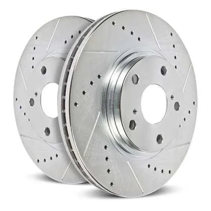 Power Stop 2021-2024 Dodge Durango SRT / R/T (Tow N Go) Front Evolution Drilled & Slotted Rotors - Pair