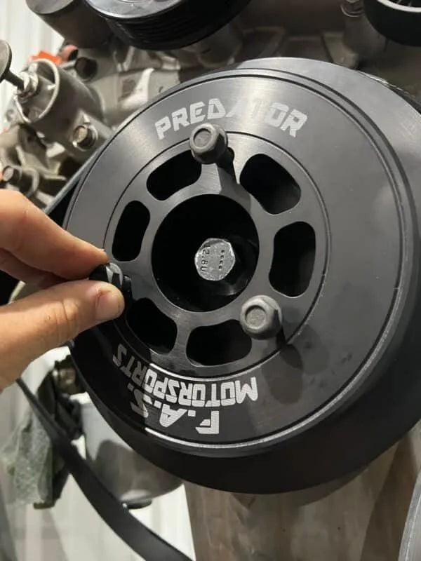 FAS PREDATOR LOWER PULLEY (No tune Required) Ram TRX, Hellcat Durango, Trackhawk & Hellcat