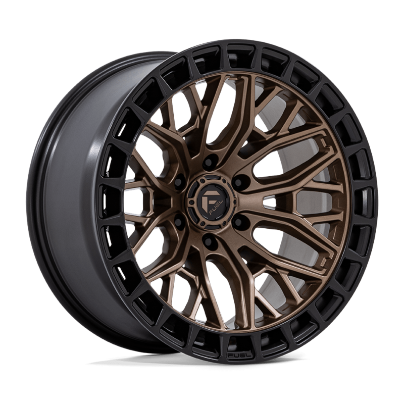 Fuel Sigma Matte Bronze Black Lip Wheel