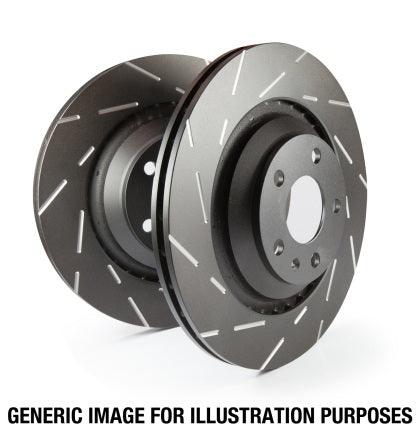 EBC 2005-2023 300C / Charger / Challenger 5.7 USR Slotted Front Rotors (With 2 Piston Caliper)