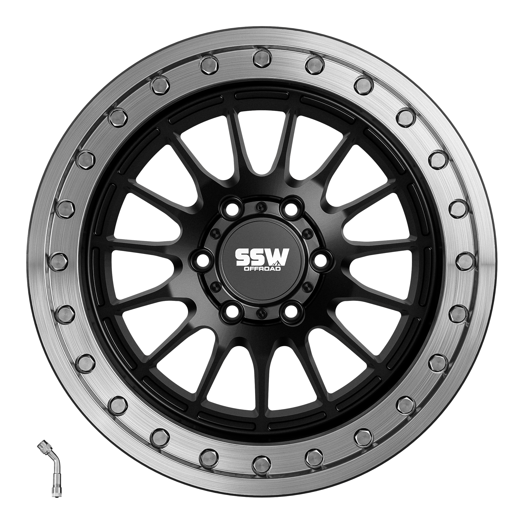 Beadlock Dakar / Matte Black / 17x9.0 -25