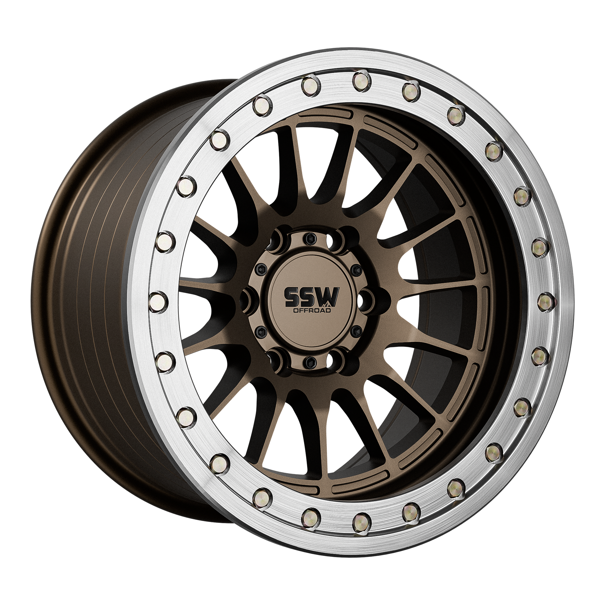 Beadlock Dakar / Matte Bronze / 17x9.0 -25