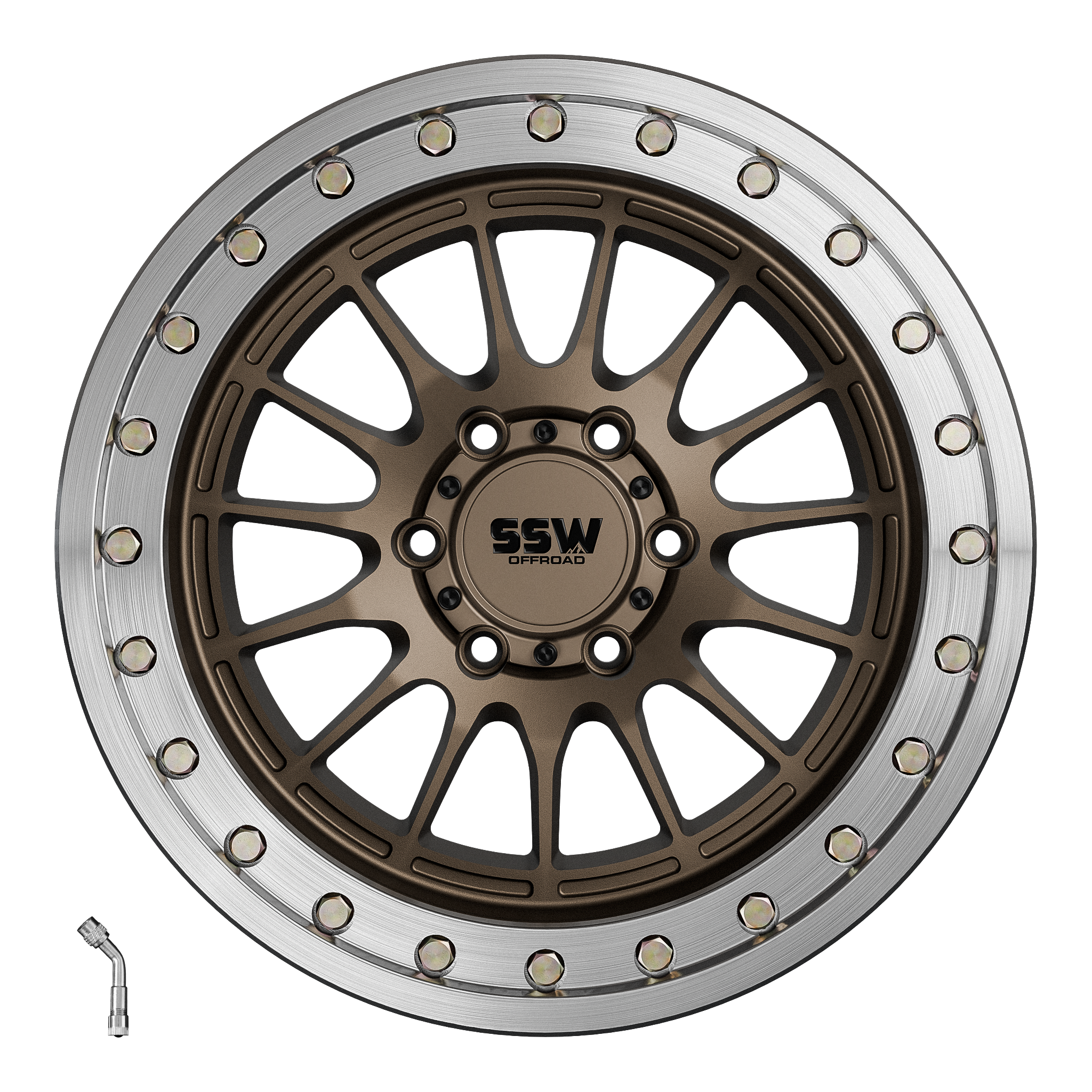 Beadlock Dakar / Matte Bronze / 17x9.0 -25
