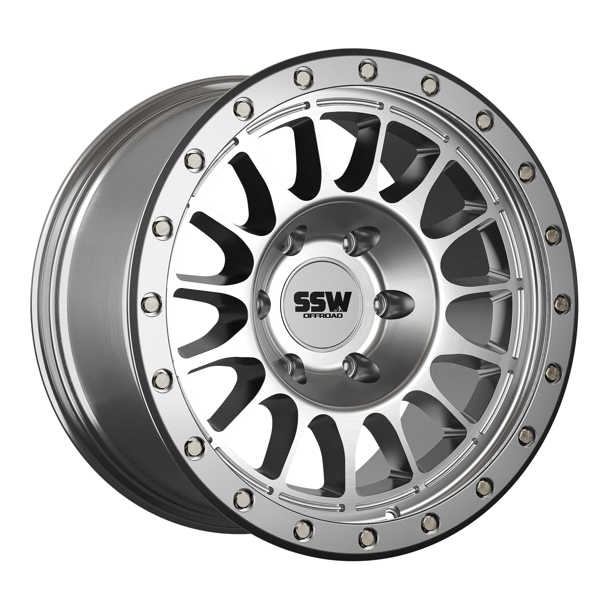Dakar Evo / Machined Silver / 17x9.0 +25