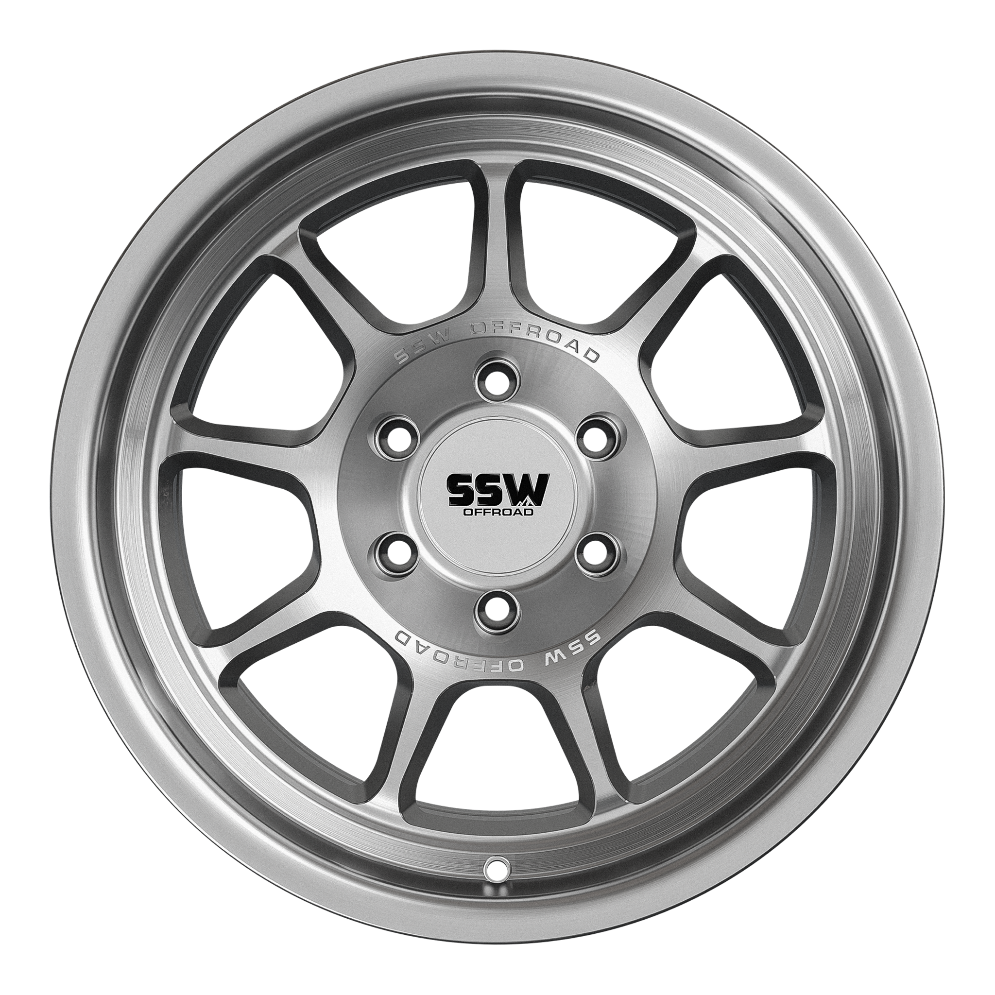 Nova/ Machined Silver / 17x9.0 -25