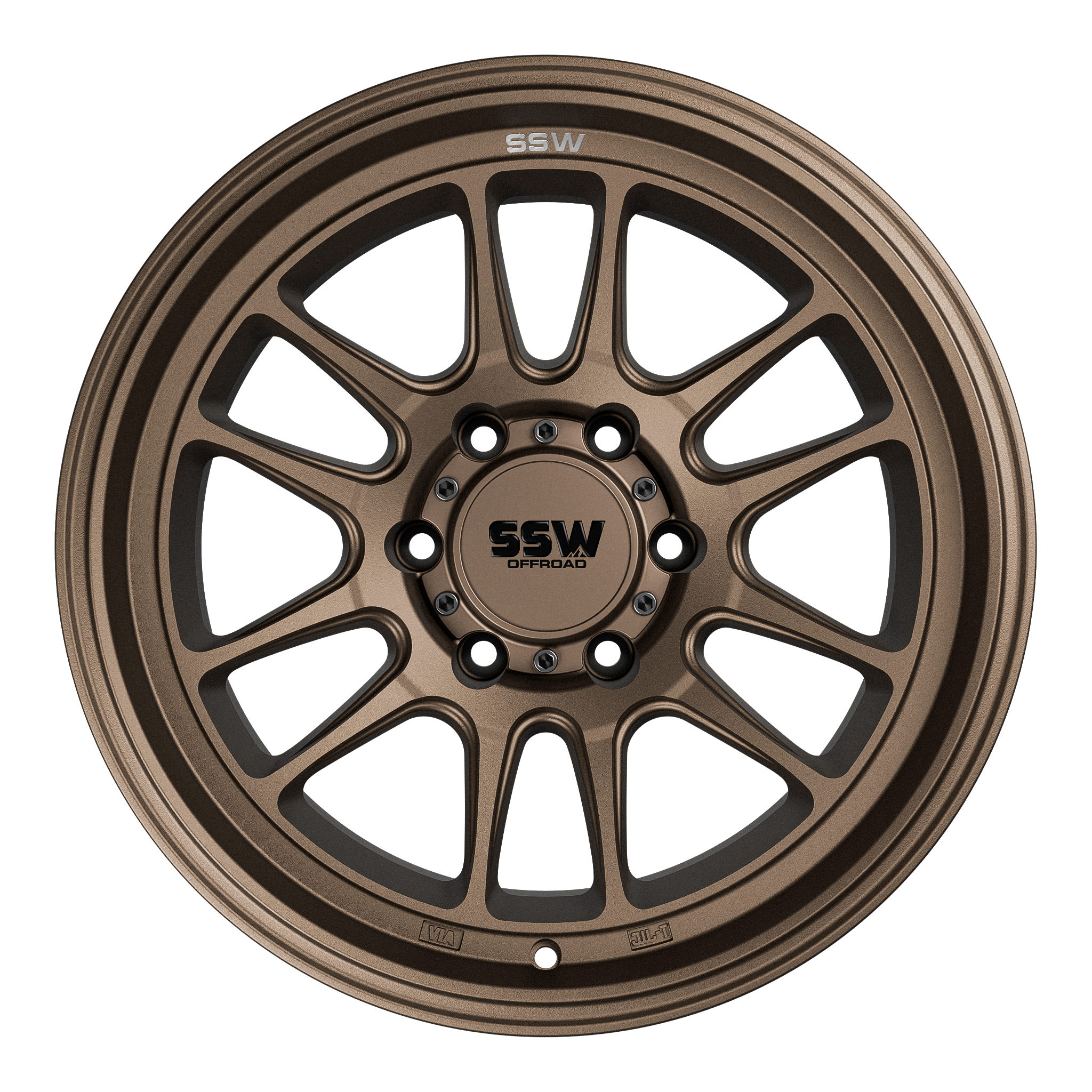 Raptor / Matte Bronze / 17X9.0 -12