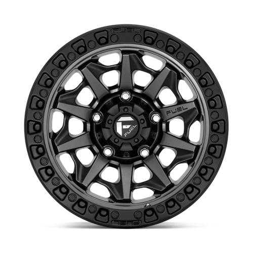 Fuel Covert Matte Gun Metal Wheel