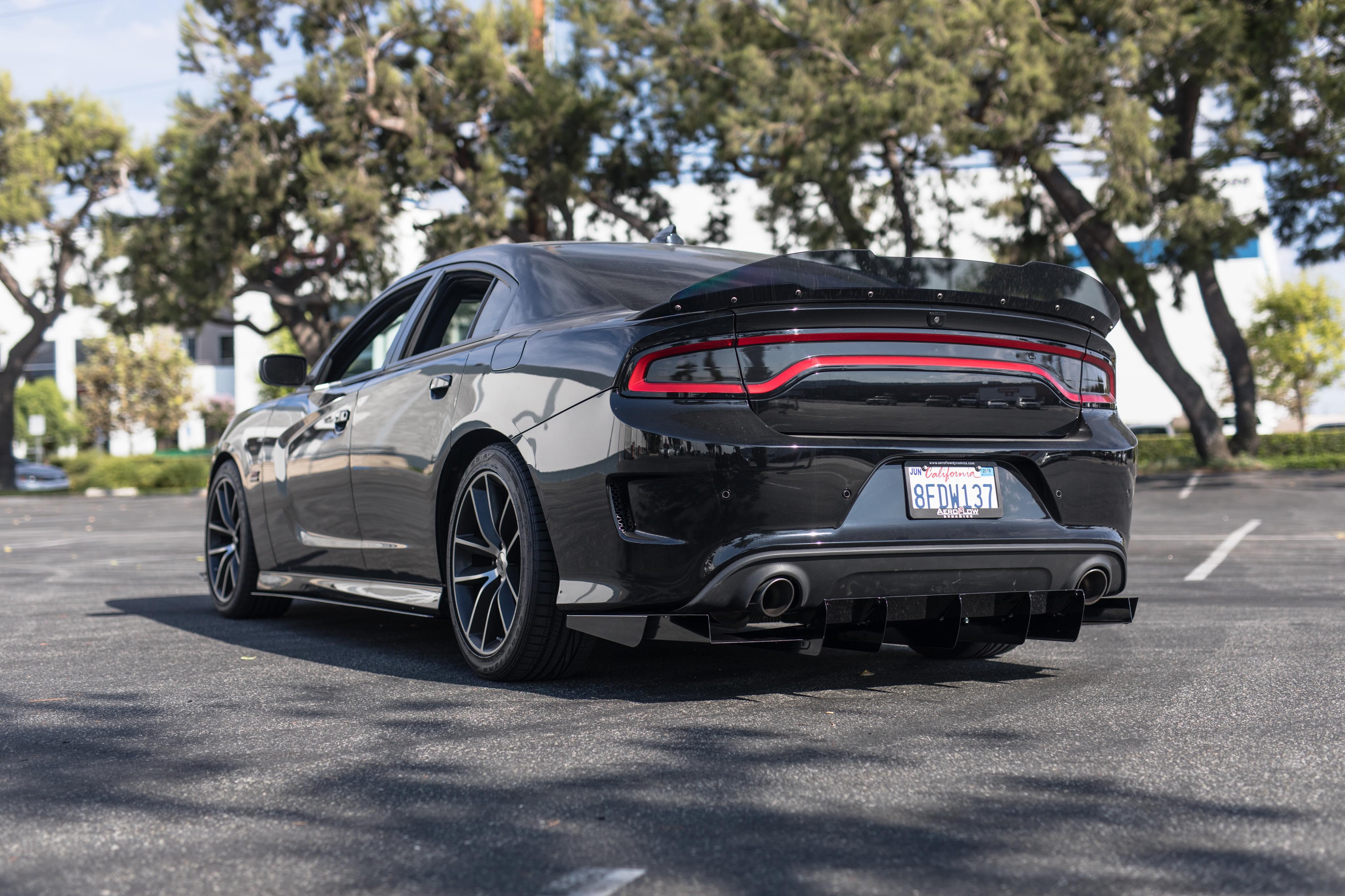 AeroflowDynamics 2015-2022 Dodge Charger Scatpack/ Hellcat/Daytona Rear Diffuser V1
