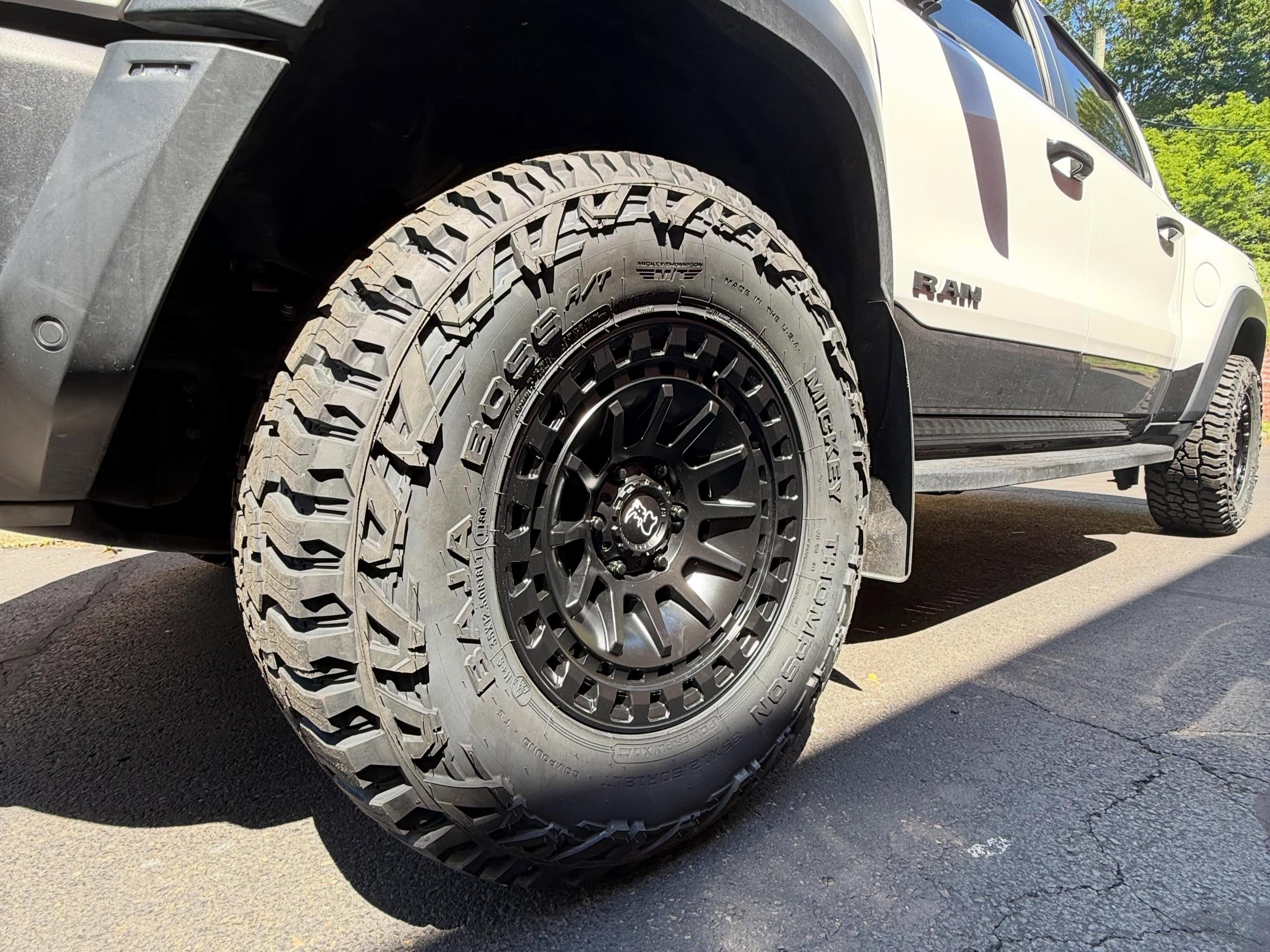 Black Rhino Barrage  Matte Black Wheel