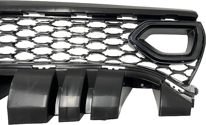 Dodge Charger SRT Mesh Grill Scat Pack Daytona 2015-2023 (Front Upper Lower Grille W/ Snorkel)