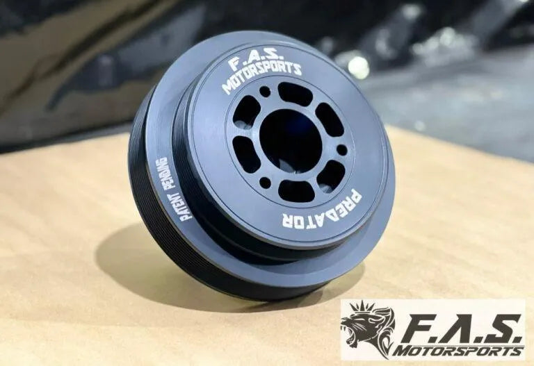 FAS PREDATOR LOWER PULLEY (No tune Required) Ram TRX, Hellcat Durango, Trackhawk & Hellcat