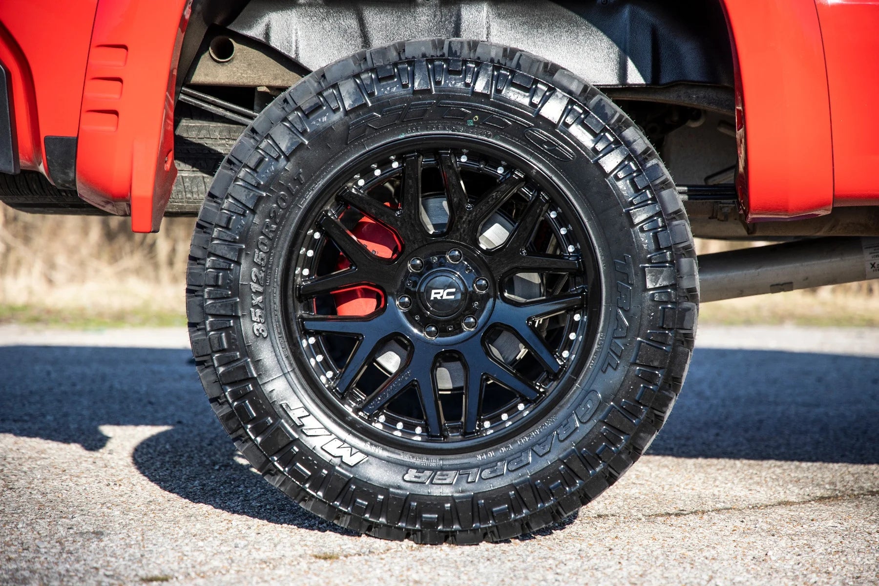 Rough Country 95 Series Wheel Gloss Black