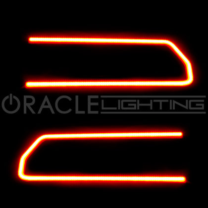 Oracle Dodge Challenger 08-14 LED Waterproof Afterburner Kit - Red