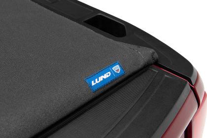 Lund 19-24 Dodge Ram 1500 5.7ft Bed (w/o RamBox) Hard Fold Tonneau Lund - Black