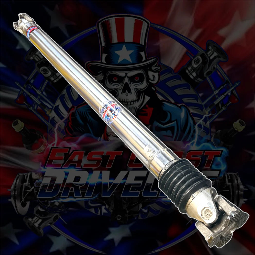 East Coast Driveline 2021–2026 Dodge Ram 1500 TRX & RHO HD Aluminum Rear Complete Rear Driveshaft