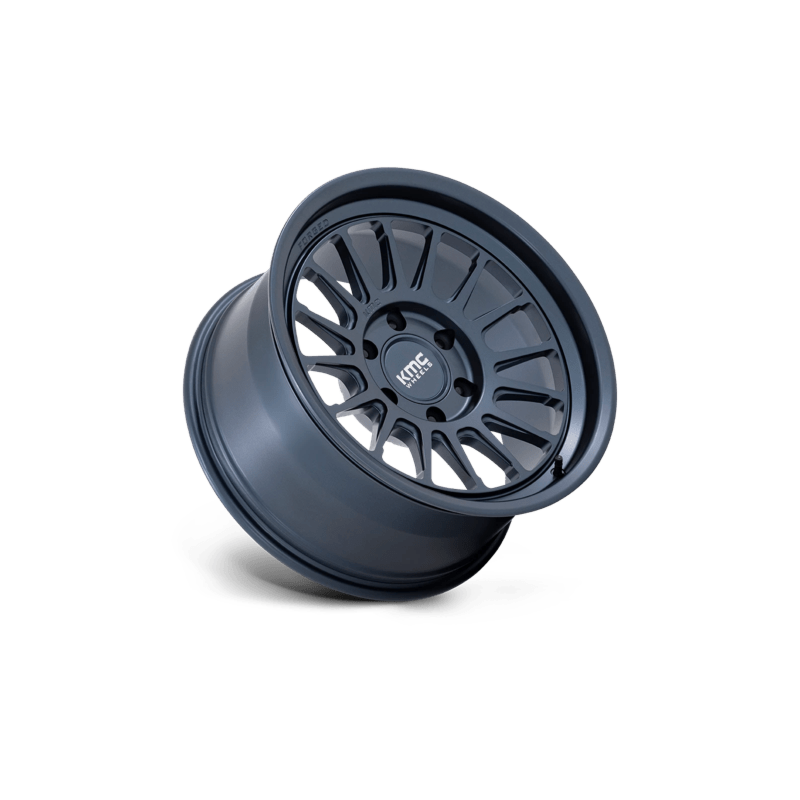 KMC Impact Forged Blue Wheel