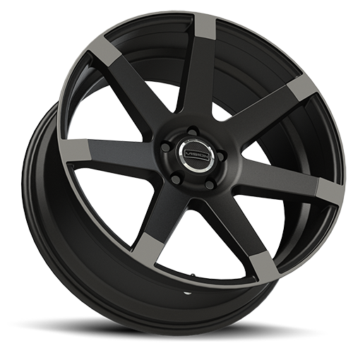 Vision Wheel Sultan Matte Black with Anthracite Spoke Wheel