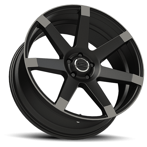 Vision Wheel Sultan Matte Black with Anthracite Spoke Wheel