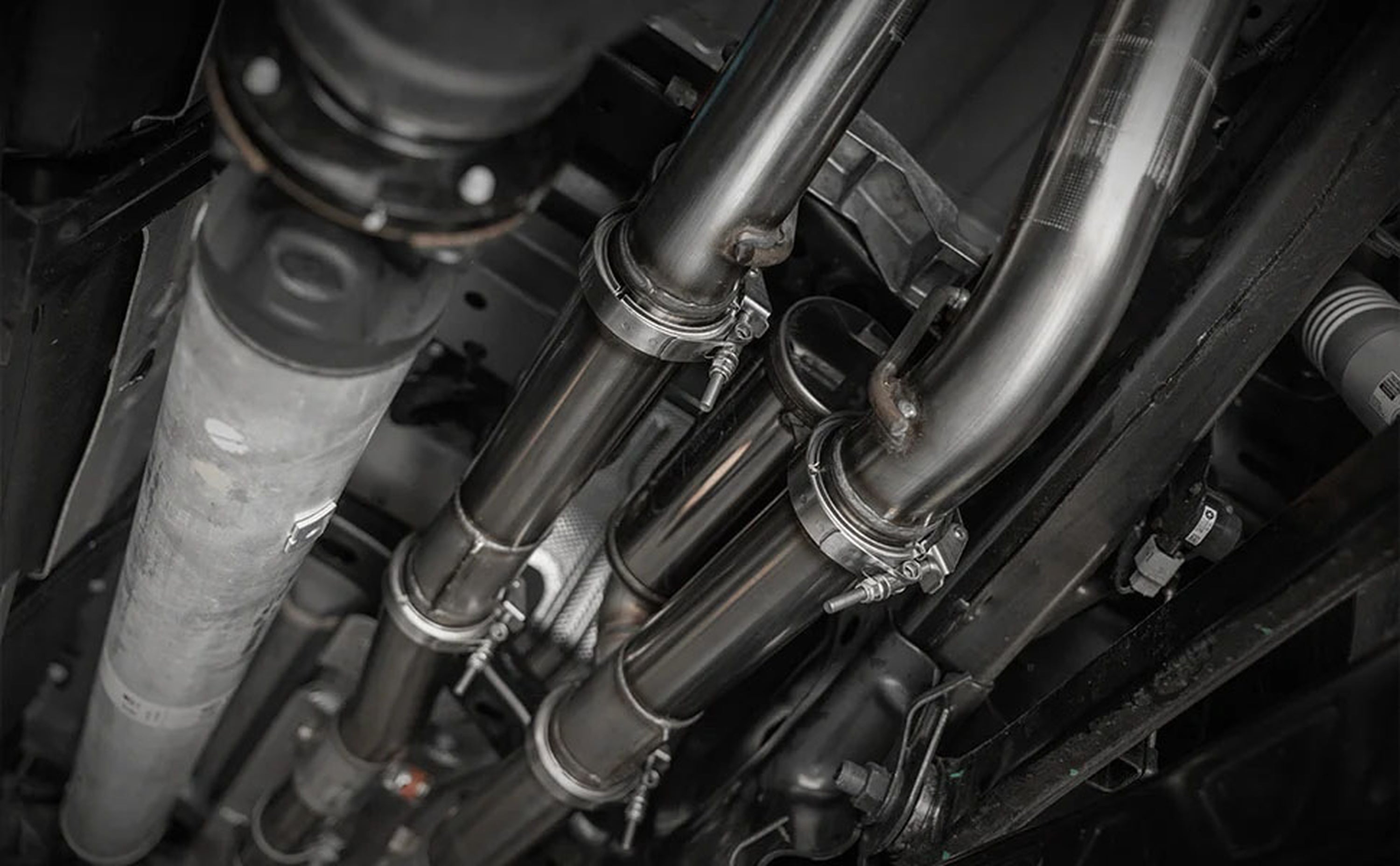 MagnaFlow 2025-2026 Ram 1500 RHO SPEQ Series Black Chrome Cat-Back Performance Exhaust System