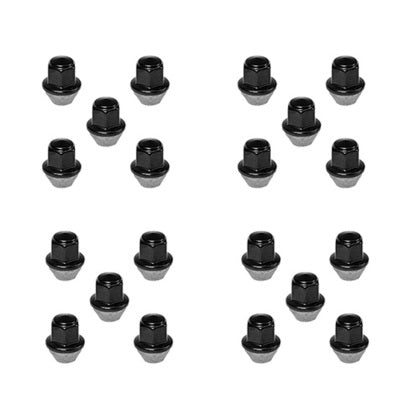 Ford Racing 15-24 Mustang Black Lug Nut Kit (20 Lug Nuts)