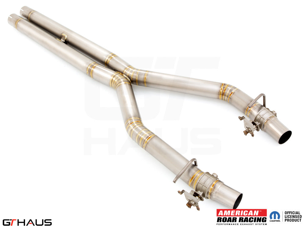 GTHaus Dodge Challenger (Coupe) DEMON / Redeye / Jail Break 2017+ Section 2 (Catback X-Pipe with Factory Control)