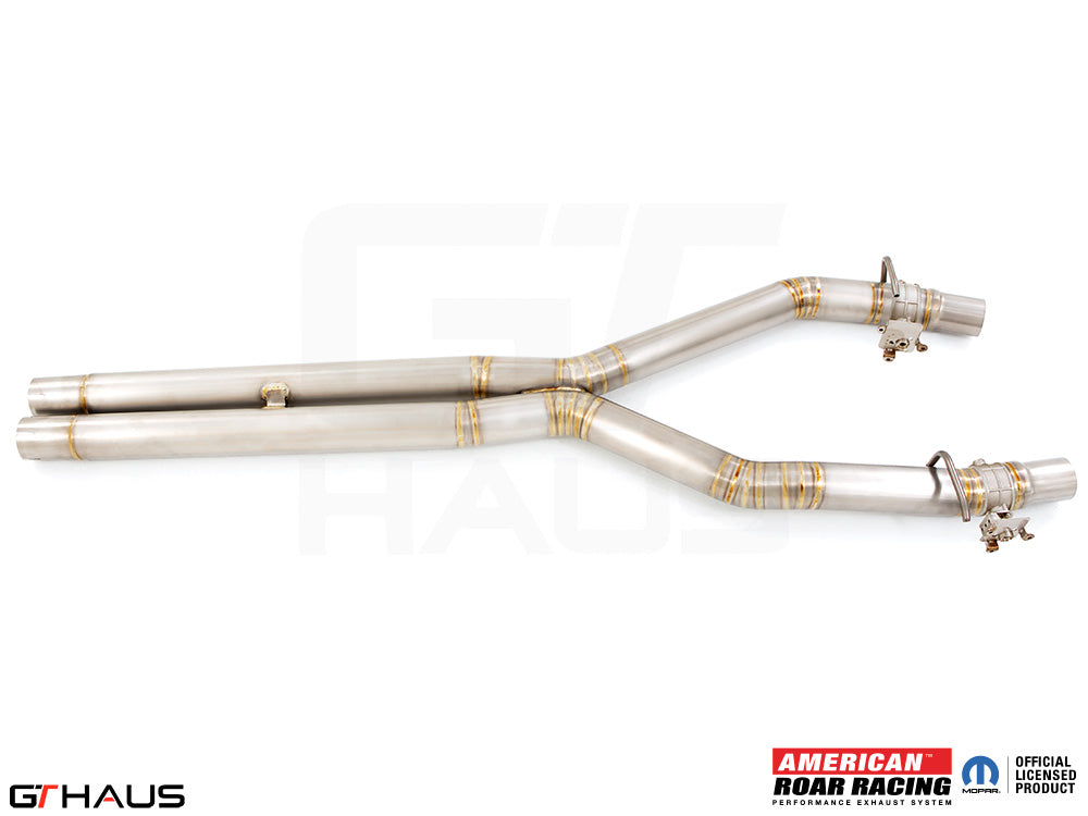 GTHaus Dodge Challenger (Coupe) DEMON / Redeye / Jail Break 2017+ Section 2 (Catback X-Pipe with Factory Control)