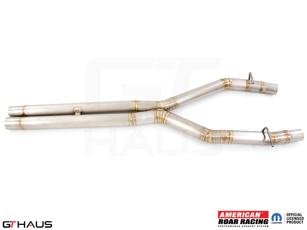 GTHaus Dodge Challenger (Coupe) SRT8 / Scat-pack / Hellcat 707 2015+ Section 2 (Catback X-Pipe without Factory Control)