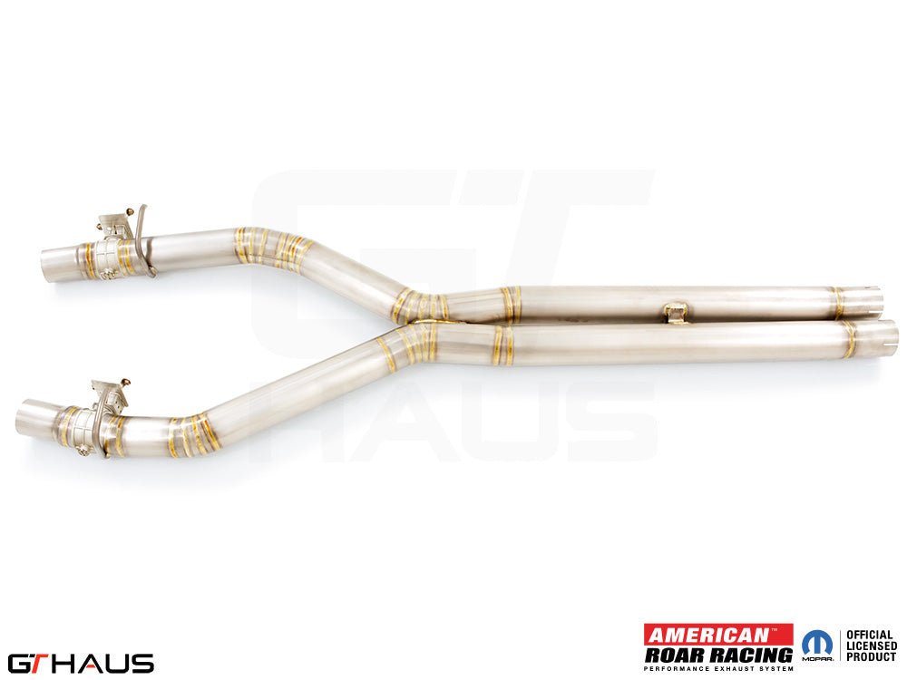 GTHaus Dodge Charger (Sedan) SRT8 / Scat-pack / Hellcat 707 / Redeye 2015+ Section 2 (Catback X-Pipe with Factory Control)