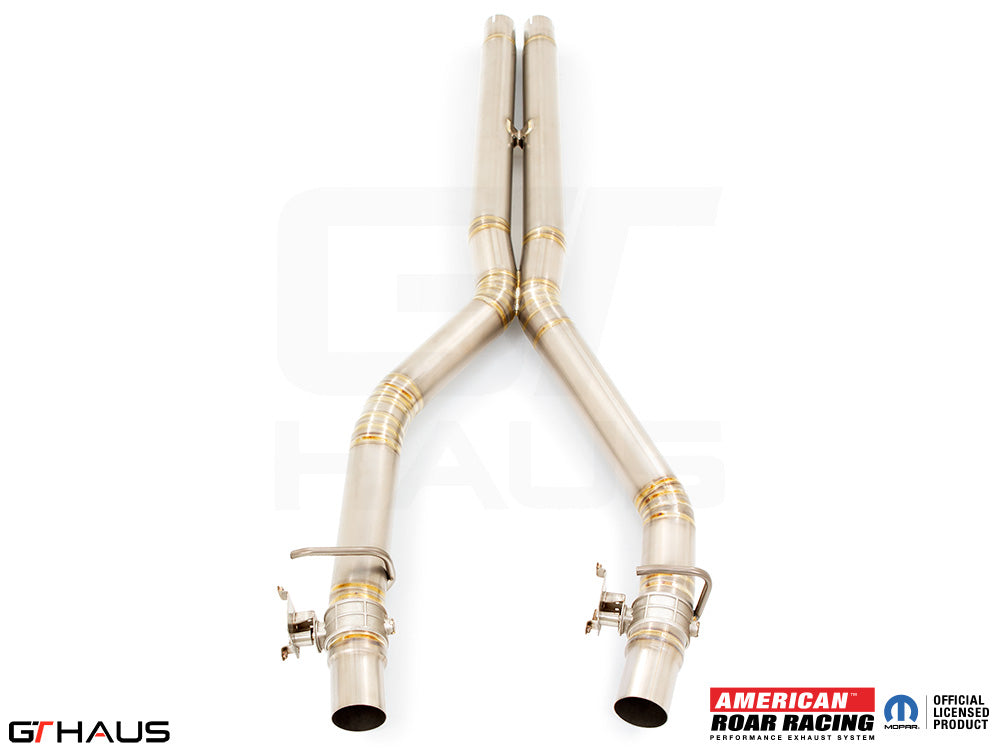 GTHaus Dodge Charger (Sedan) SRT8 / Scat-pack / Hellcat 707 / Redeye 2015+ Section 2 (Catback X-Pipe with Factory Control)