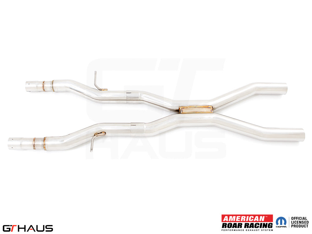 GTHaus Dodge Durango R/T (5.7 HEMI V8) 2012+ Section 2 (Catback X-Pipe) resonator delete Section