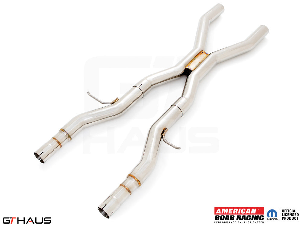 GTHaus Dodge Durango R/T (5.7 HEMI V8) 2012+ Section 2 (Catback X-Pipe) resonator delete Section