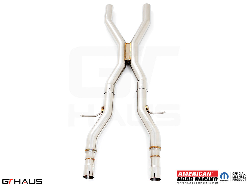 GTHaus Dodge Durango R/T (5.7 HEMI V8) 2012+ Section 2 (Catback X-Pipe) resonator delete Section