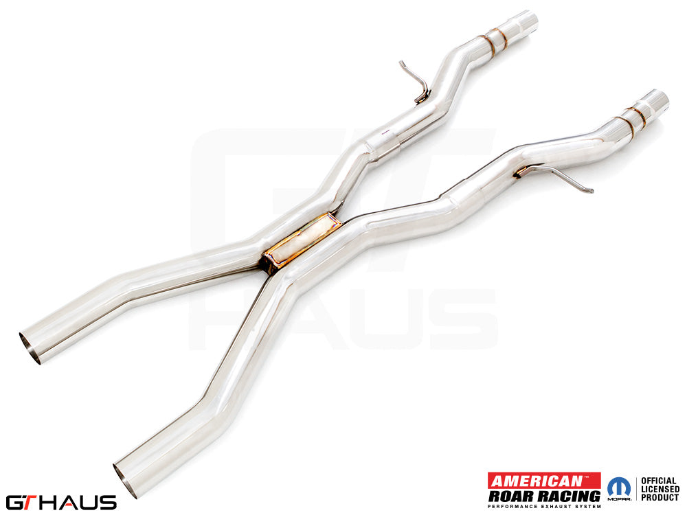 GTHaus Dodge Durango R/T (5.7 HEMI V8) 2012+ Section 2 (Catback X-Pipe) resonator delete Section