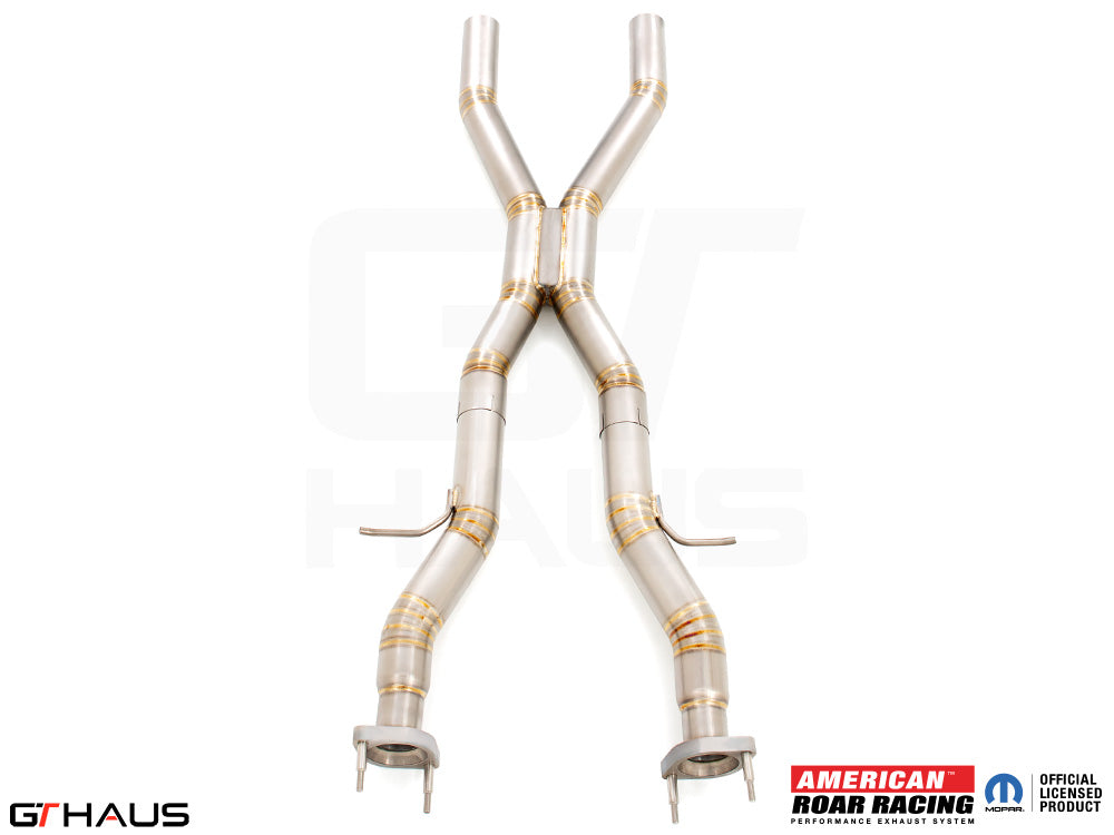 GTHaus Dodge Durango R/T (5.7 HEMI V8) 2012+ Section 2 (Catback X-Pipe) resonator delete Section