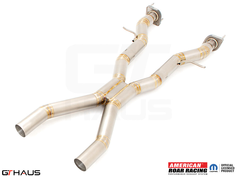 GTHaus Dodge Durango R/T (5.7 HEMI V8) 2012+ Section 2 (Catback X-Pipe) resonator delete Section