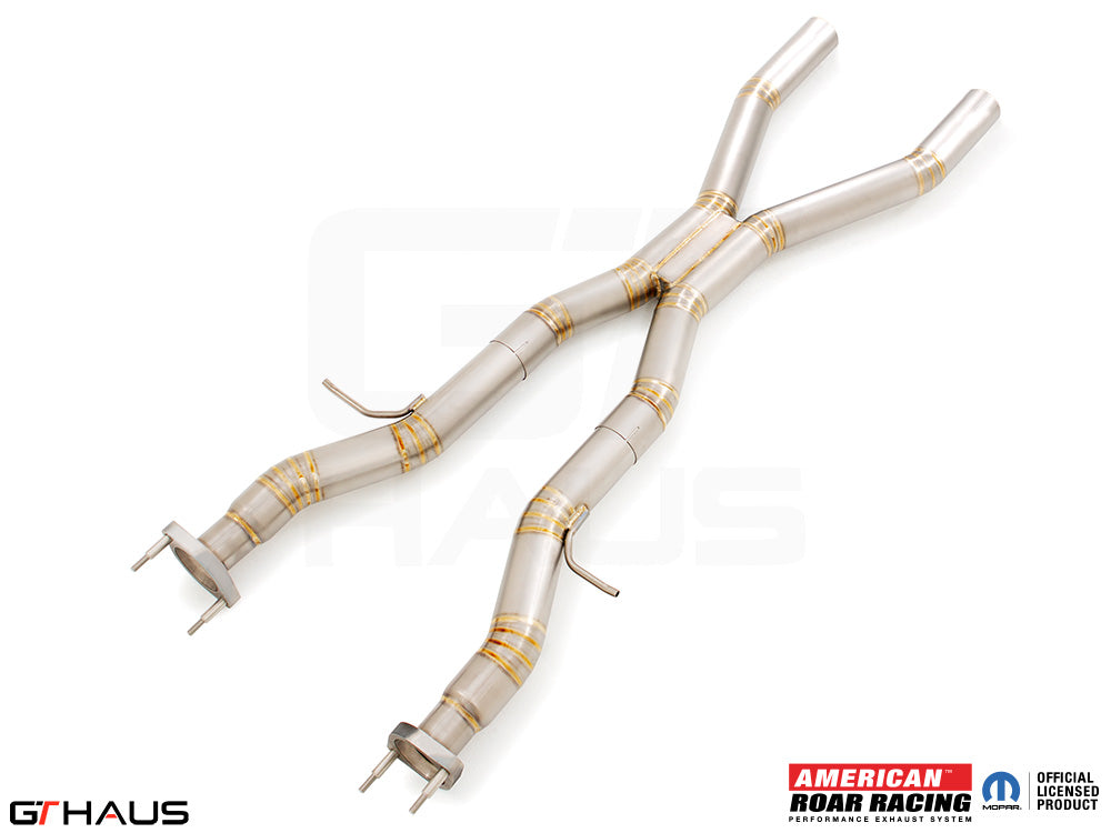 GTHaus Jeep Grand Cherokee R/T (5.7 HEMI V8) 2012+ Section 2 (Catback X-Pipe) resonator delete Section