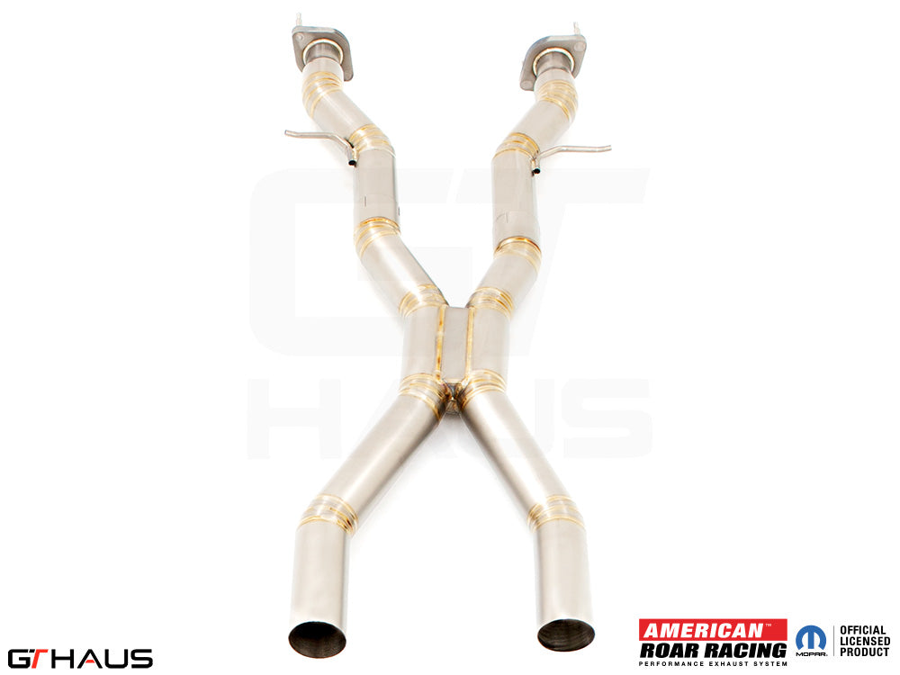 GTHaus Jeep Grand Cherokee R/T (5.7 HEMI V8) 2012+ Section 2 (Catback X-Pipe) resonator delete Section