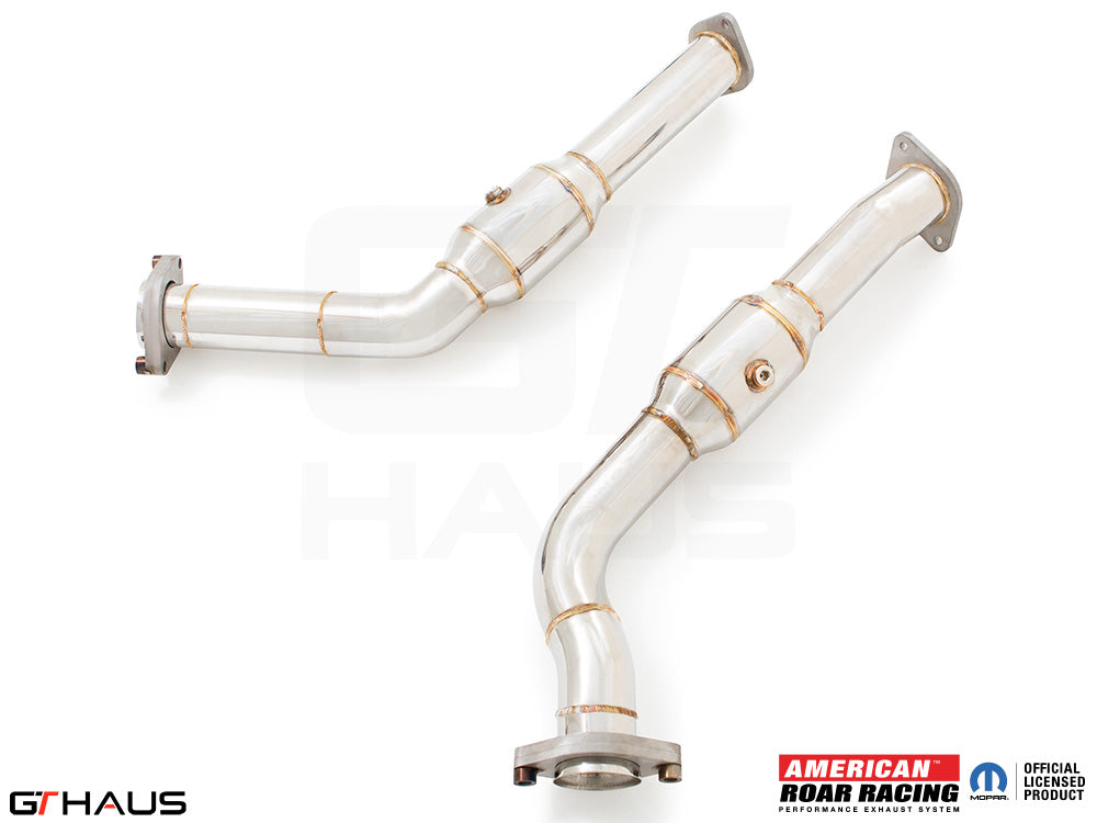 GTHaus RAM TRX (6.2L SC HEMI V8) 2021-2024 Down Pipes OBD2 - 400 CEL Sport Cats