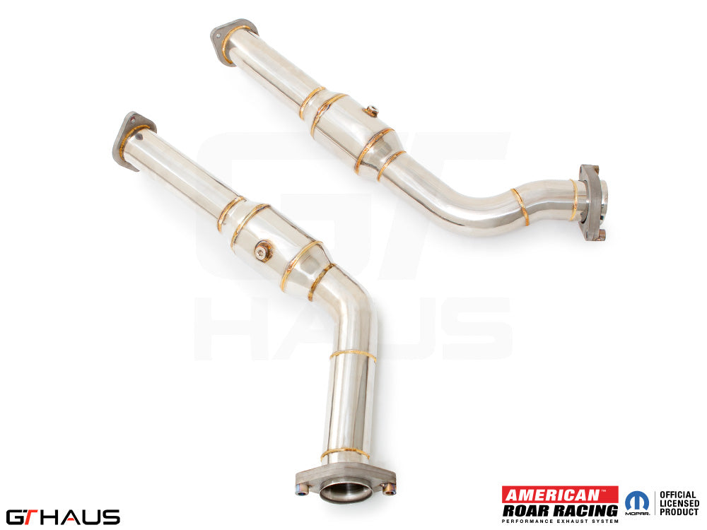 GTHaus RAM TRX (6.2L SC HEMI V8) 2021-2024 Down Pipes OBD2 - 400 CEL Sport Cats