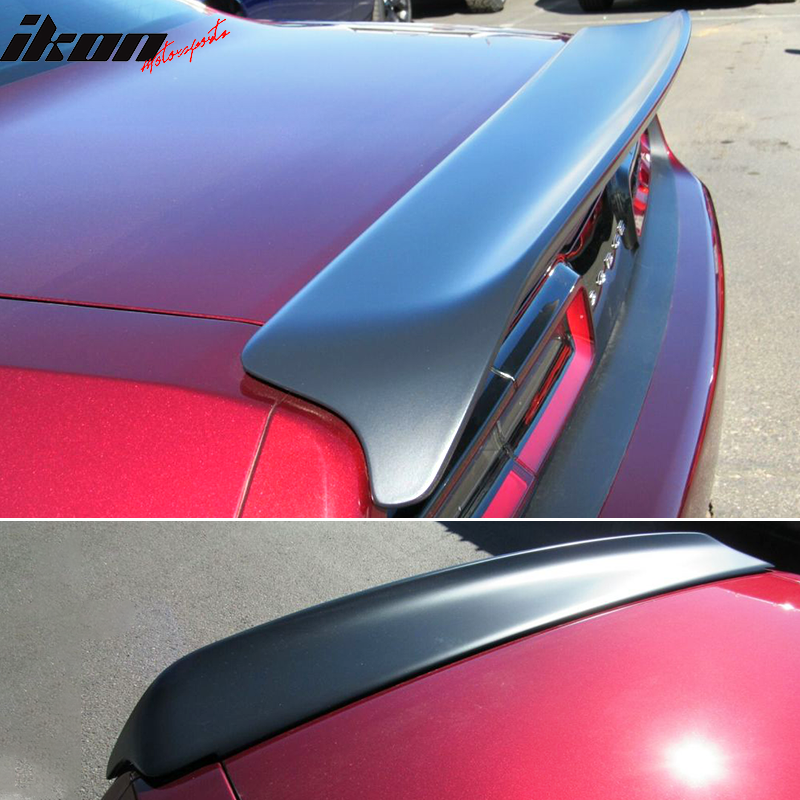 Ikon Motorsports 2008-2023 Dodge Challenger Painted Rear Trunk Spoiler Wing Lip ABS