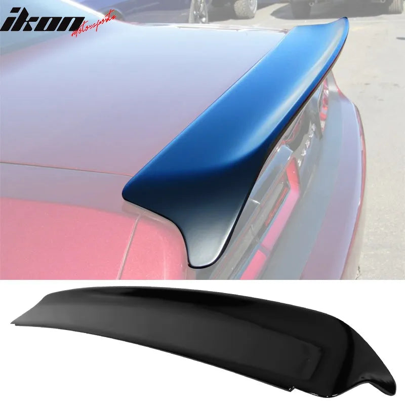 Ikon Motorsports 2008-2023 Dodge Challenger Painted Rear Trunk Spoiler Wing Lip ABS