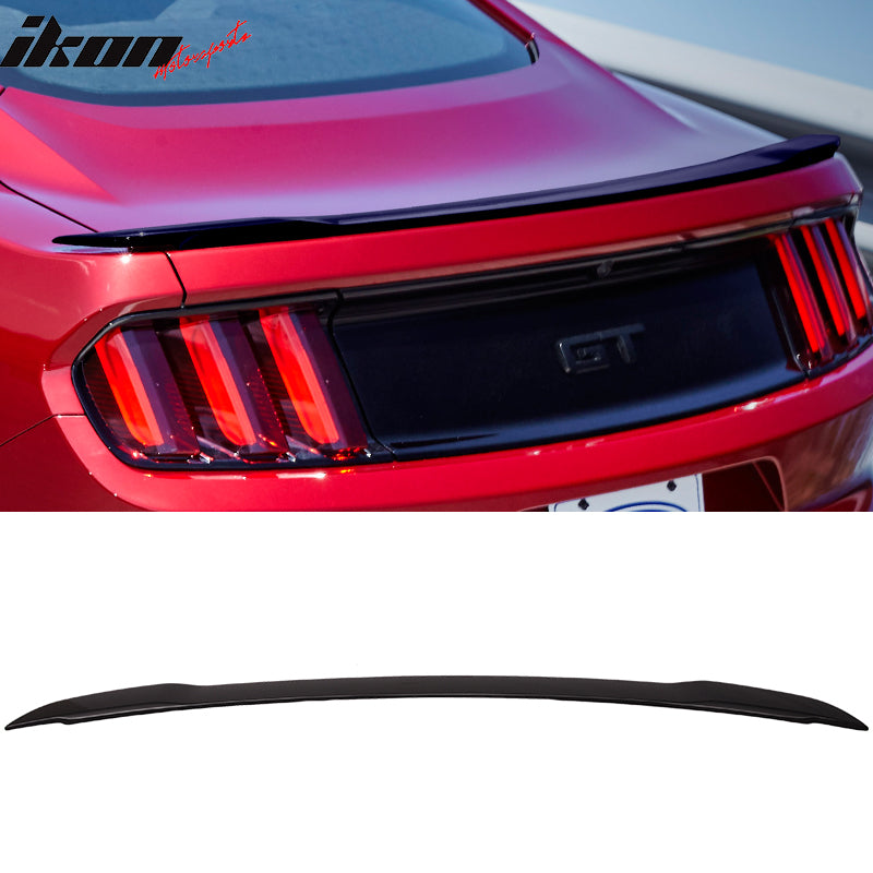 2015-2023 Ford Mustang GT Factory Style Painted Trunk Spoiler Wing