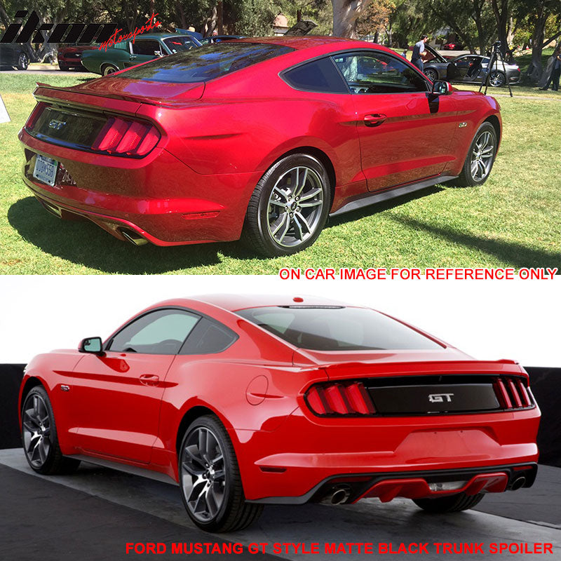 2015-2023 Ford Mustang GT Factory Style Painted Trunk Spoiler Wing