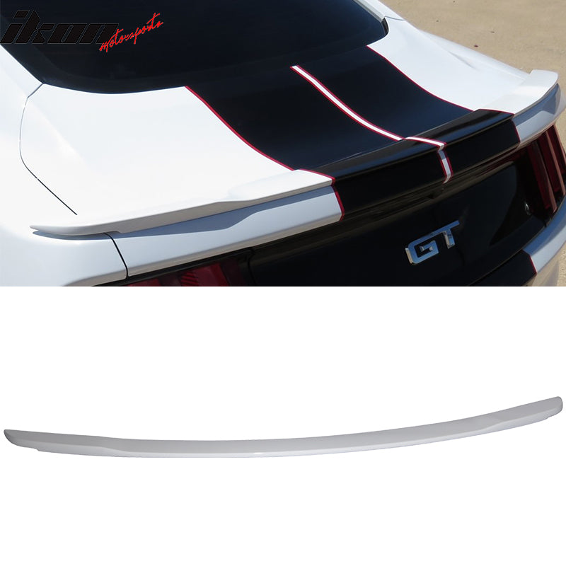 2015-2023 Ford Mustang GT Factory Style Painted Trunk Spoiler Wing