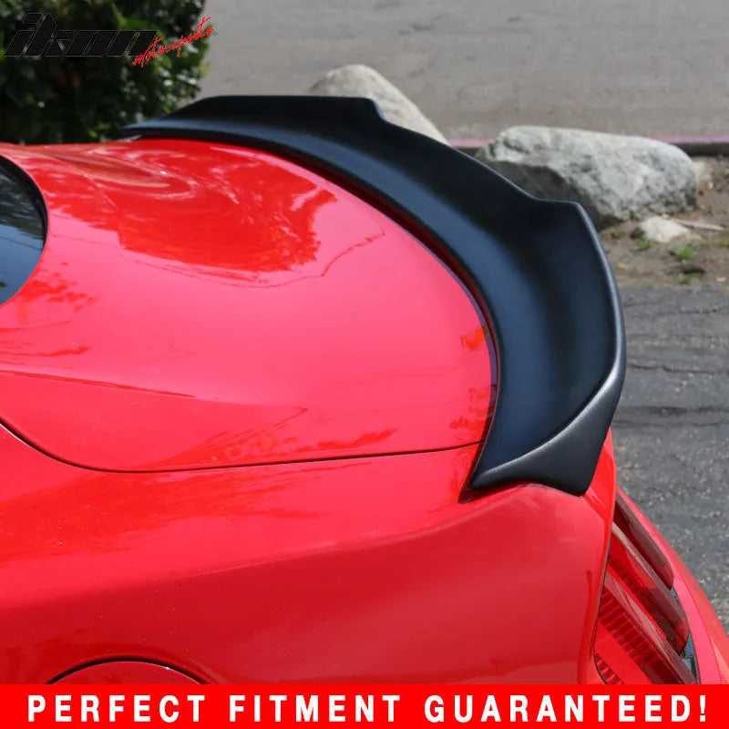 2015-2023 Ford Mustang Coupe H High Kick V Trunk Spoiler ABS