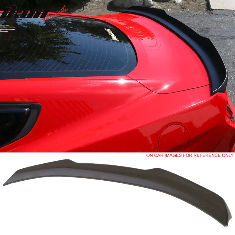 2015-2023 Ford Mustang Coupe H High Kick V Trunk Spoiler ABS