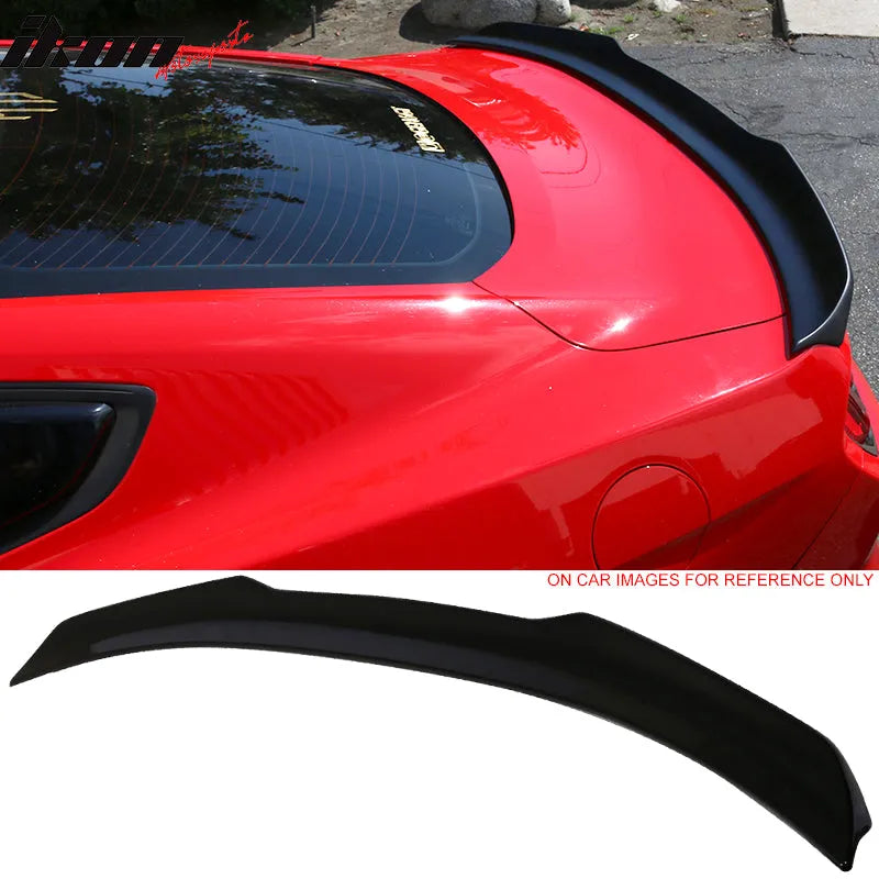 2015-2023 Ford Mustang Coupe H High Kick V Trunk Spoiler ABS